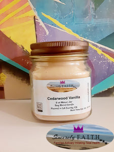 Cedarwood Vanilla Candles