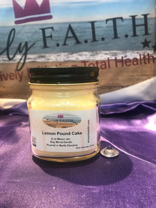 Lemon Pound Cake Candles